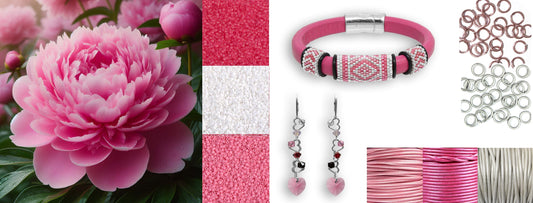 Floral Elegance: Peony Colors for Jewelry Design