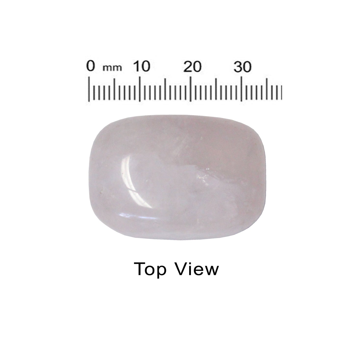 Rose Quartz Jumbo Nugget Beads / 7 Bead Strand / 35x25x16mm / smooth polished natural stone focal beads