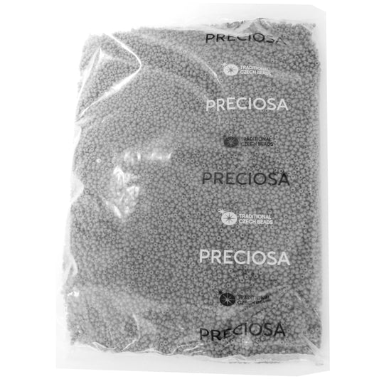10/0 MEDIUM GREY Seed Beads – Preciosa Czech Glass