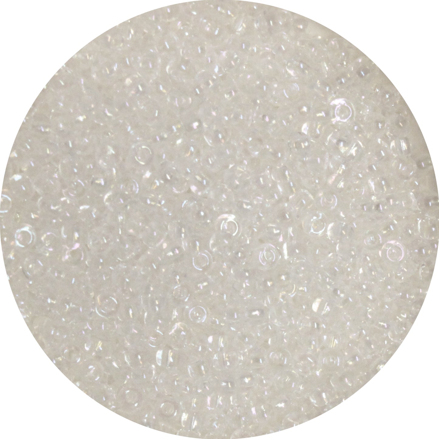 10/0 CRYSTAL LUSTER Seed Beads / sold in 1 ounce packs / Preciosa Czech Glass