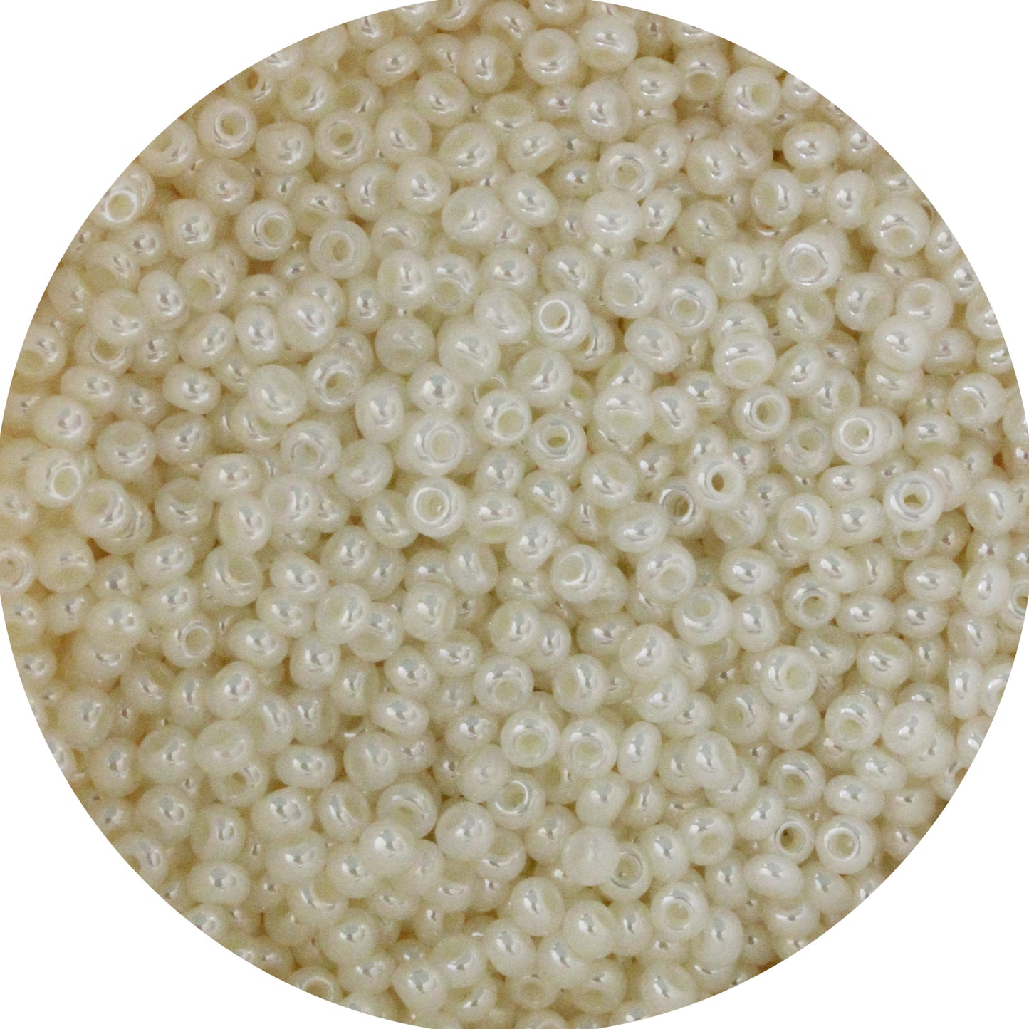 10/0 CEYLON PEARL Seed Beads / sold in 1 ounce packs / Preciosa Czech Glass