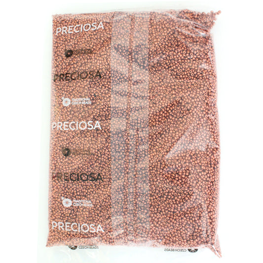 10/0 METALLIC COPPER MATTE Seed Beads – Preciosa Czech Glass