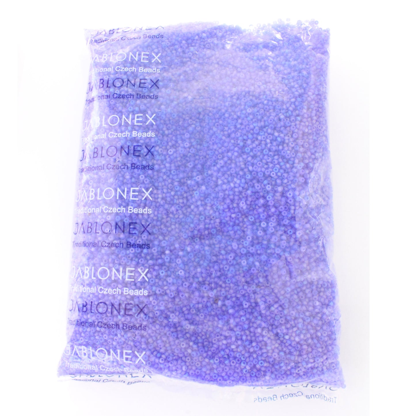 10/0 BLUE PURPLE MATTE AB Seed Beads / 500 grams / Jablonex Preciosa Czech Glass