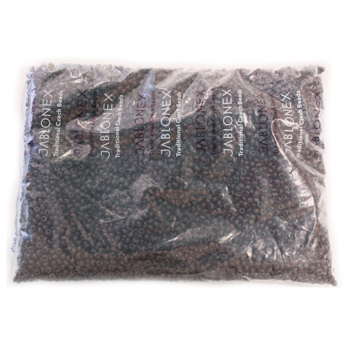 500 gram factory pack - 6/0 CHOCOLATE BROWN Preciosa Seed Beads