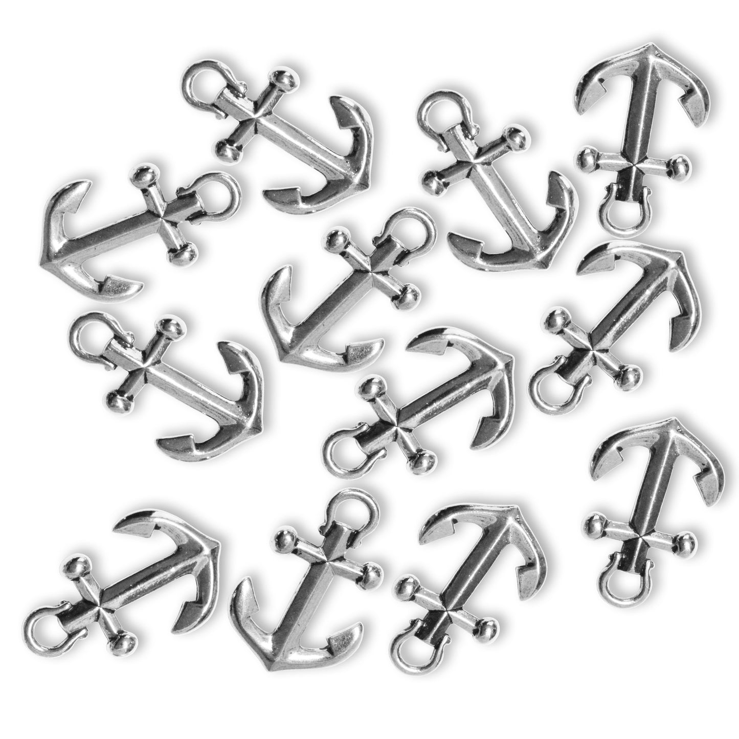 TierraCast Anchor Pendant / pewter with antique silver finish