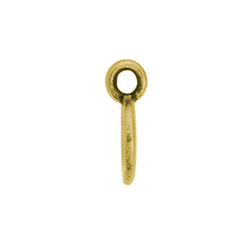 Earth Charm Antique Gold - Side View