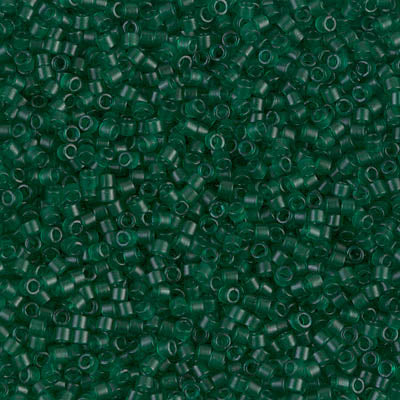 DB-0776 Emerald Green Matte 11/0 Miyuki Delica Seed Beads (10 gram bag)