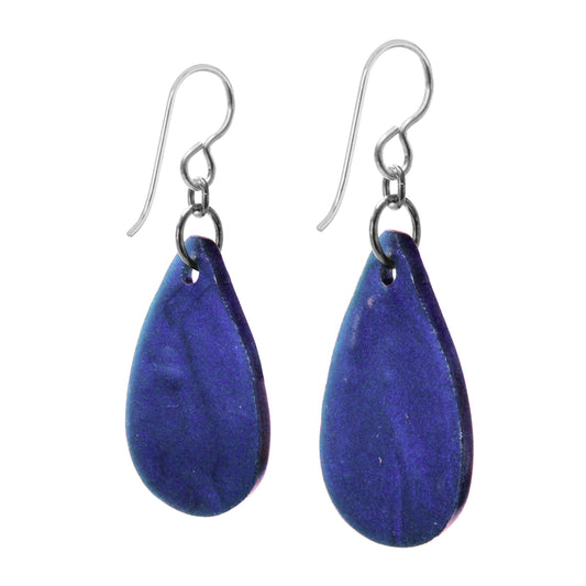 Starry Moon Earrings / 50mm length / sterling silver earwires