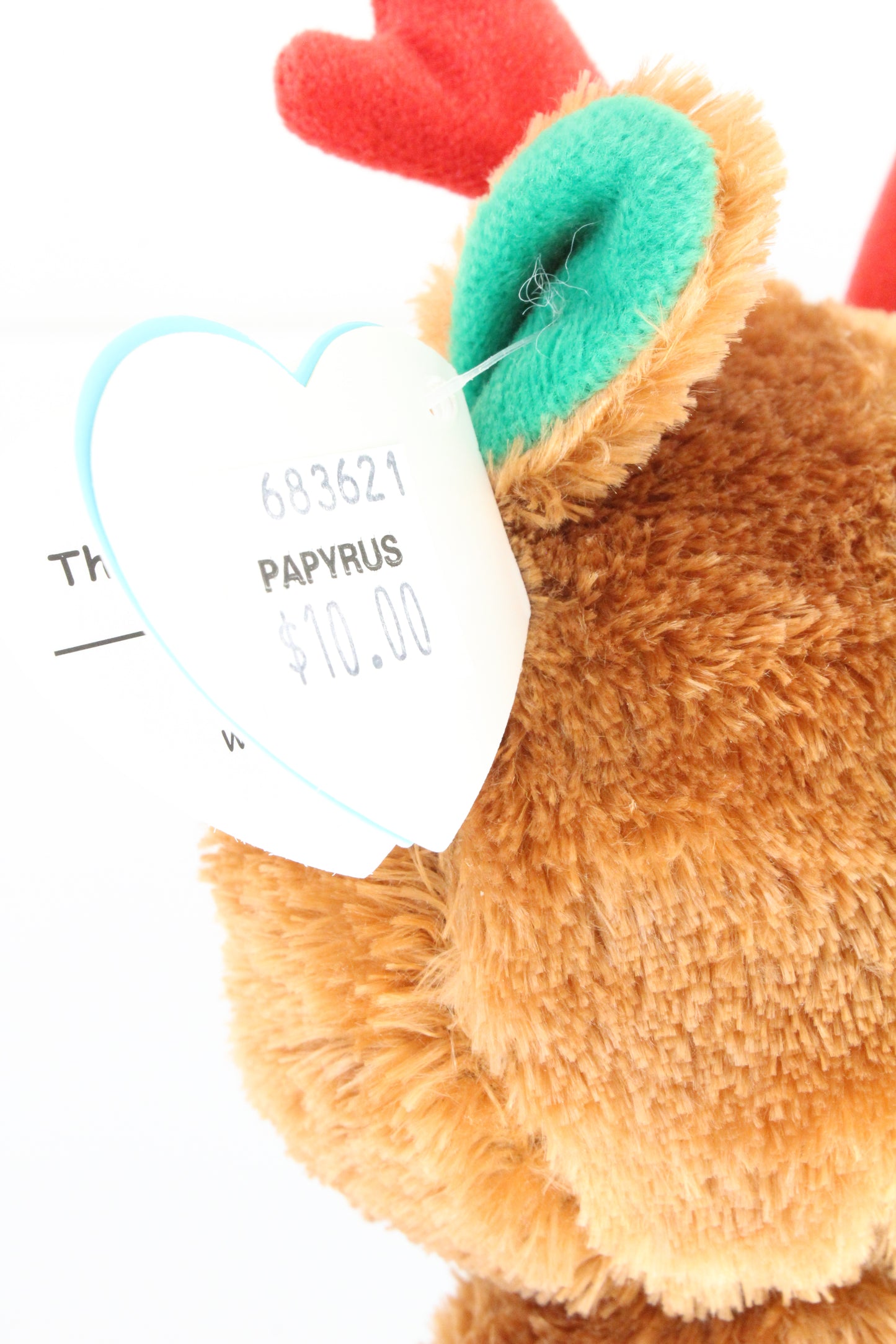 TY Beanie Boos - Comet The Reindeer - 6 inch - pre-owned - MWMT