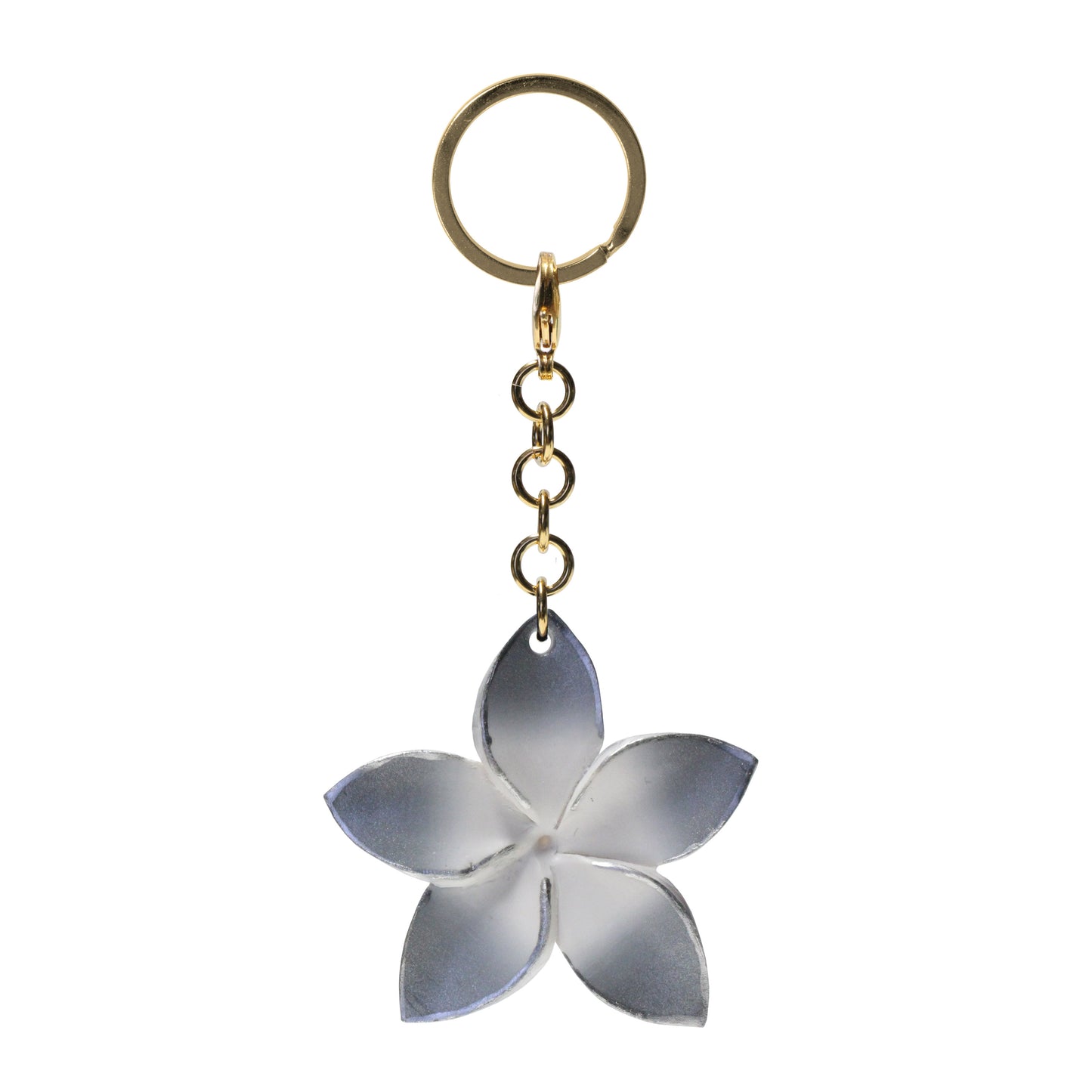 Plumeria Keychain / 112mm length / choose from 5 colorways