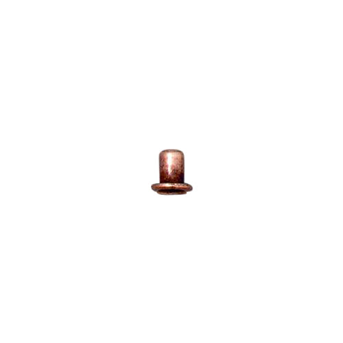 TierraCast 4mm Plated Brass Eyelets / Antique Copper / 100 Pack / 01-0080-18