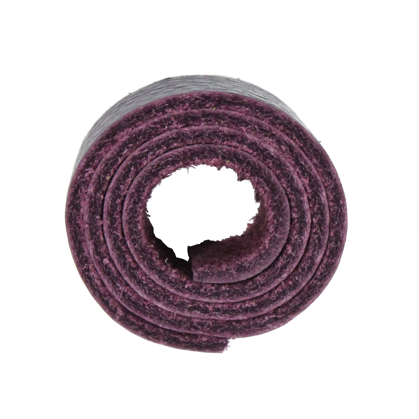 PURPLE Leather Strap / pre-cut 10 inch (Length) x 1/2 inch (Wide) / TierraCast USA