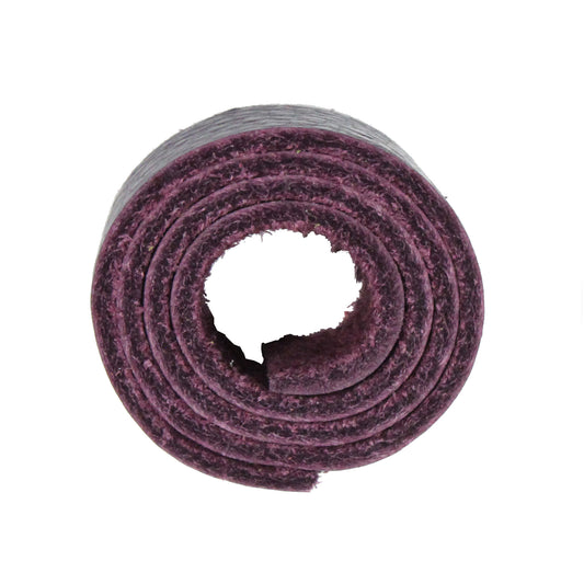 DARK PURPLE Leather Strap / pre-cut 10 inch (Length) x 1/2 inch (Wide) / TierraCast