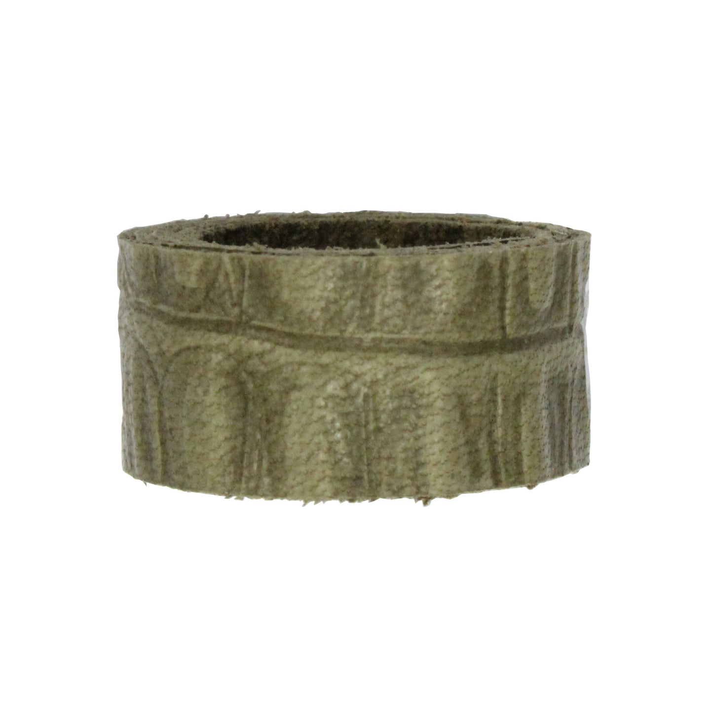 OLIVE HORNBACK Leather Strap / pre-cut 10 inch (Length) x 1/2 inch (Wide) / TierraCast USA