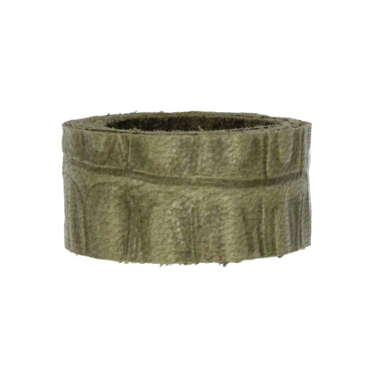 OLIVE HORNBACK Leather Strap / pre-cut 10 inch (Length) x 1/2 inch (Wide) / TierraCast USA