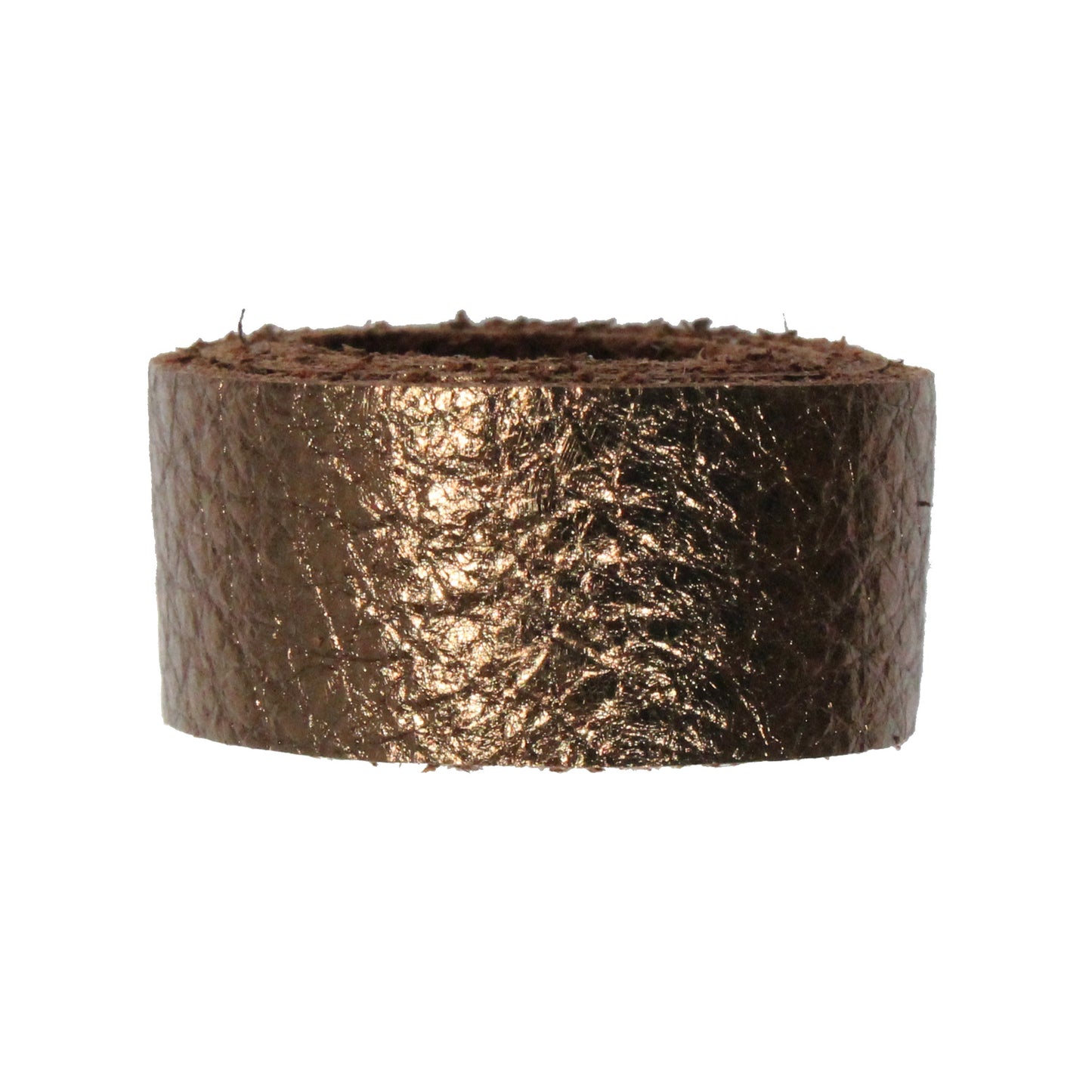 ANTIQUED COPPER Leather Strap / pre-cut 10 inch (Length) x 1/2 inch (Wide) / TierraCast USA
