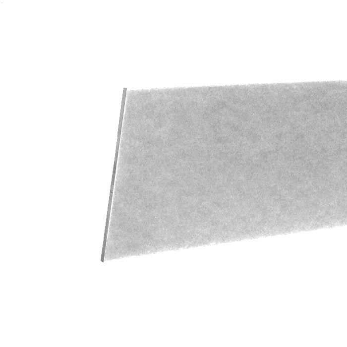 MIRROR Anodized Aluminum Bracelet Strip / 7 x 1 Inch / 20 Gauge