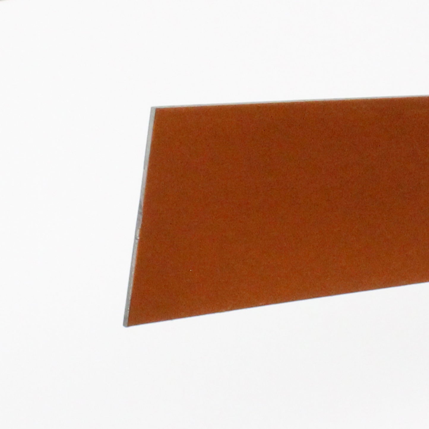 ORANGE Anodized Aluminum Bracelet Strip / 7 x 1 Inch / 20 Gauge