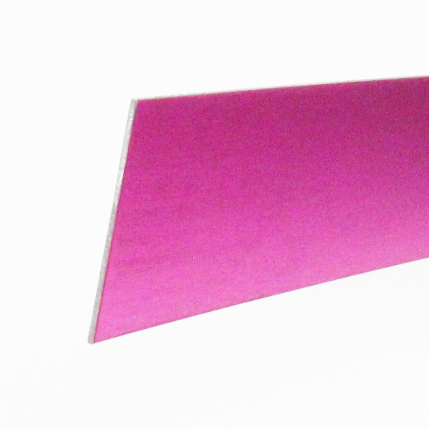PINK Anodized Aluminum Bracelet Strip / 7 x 1 Inch / 20 Gauge