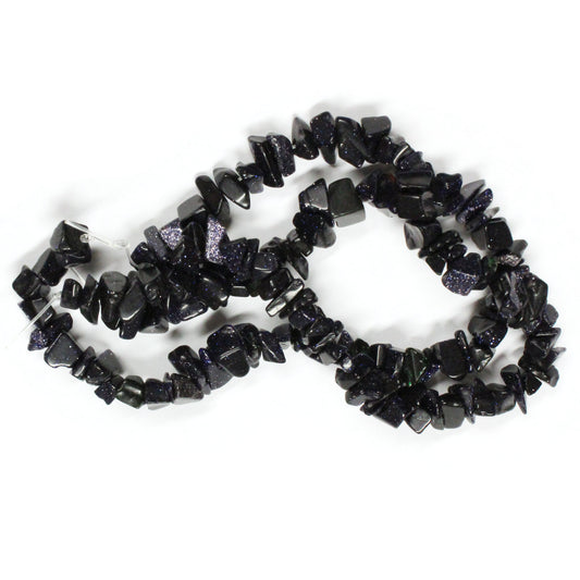 BLUE SAND STONE 5-10mm chip beads