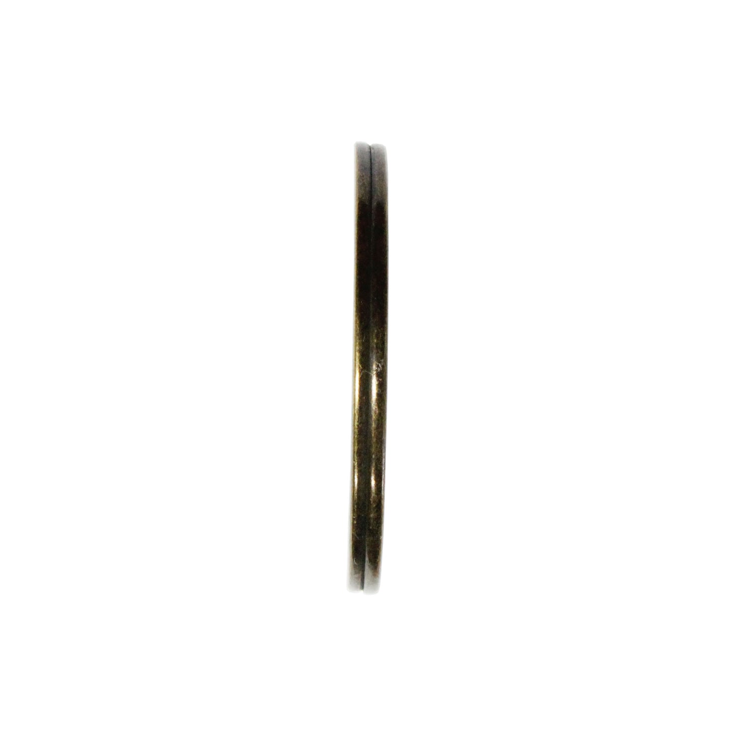 30mm Antique Bronze Split Ring / sold individually / for key rings or secure charms or tags