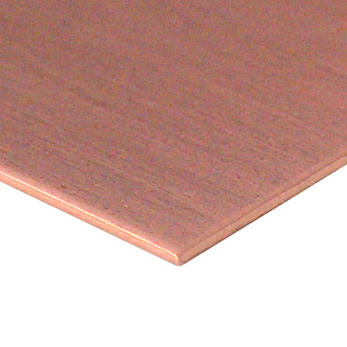 20 Gauge Pure Copper Sheet / 12 x 6 Inch / half hard temper