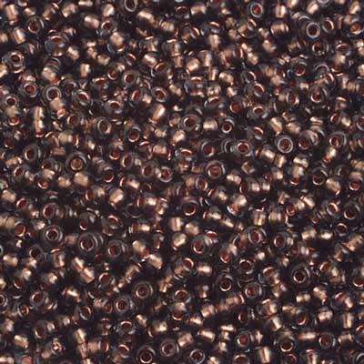 10/0 BLACK DIAMOND COPPER Seed Beads / sold in 1 ounce packs / Preciosa Czech Glass