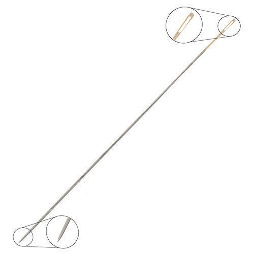 Tulip Beading Needles #10 Long (4pcs) / 0.46 x 51mm / nickel-plated steel / made in Japan