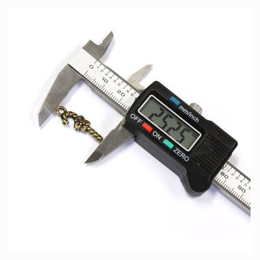 TierraCast Candy Cane Charm / pewter with a brass oxide finish