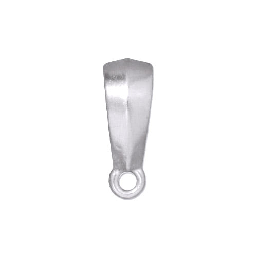 TierraCast Classic Bail / pewter with a bright rhodium finish / 94-5730-61