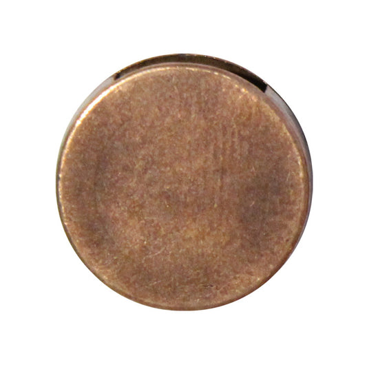 Antique Copper 10mm Butterfly Slider / ID 10 x 2mm / for 10mm flat leather strap cord