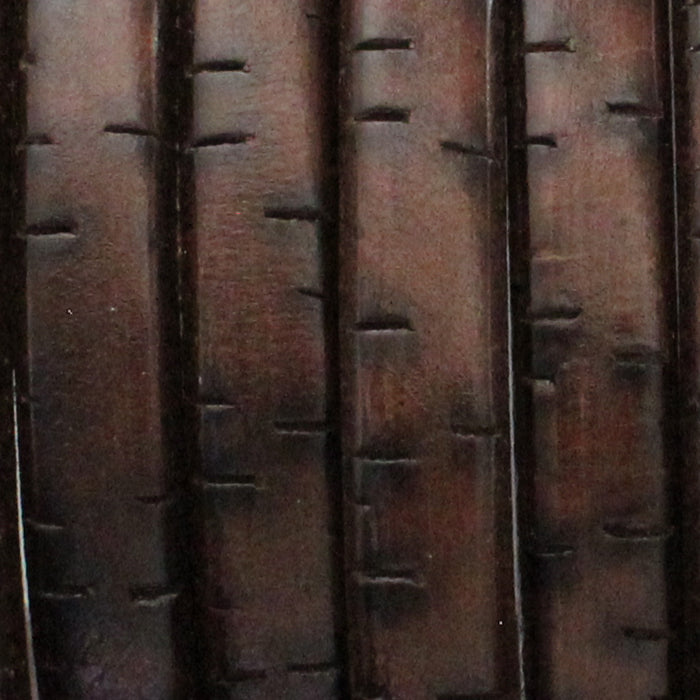 BROWN BARK Regaliz 10 x 6mm Leather Cord / sold by the foot / jewelry leather for bracelets