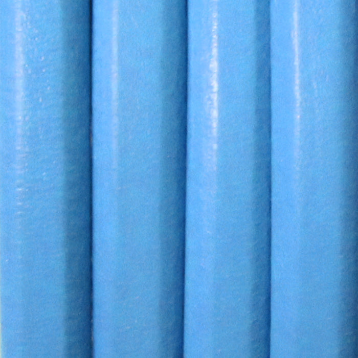SKY BLUE Regaliz 10 x 6mm Leather Cord / sold by the foot / jewelry leather for bracelets