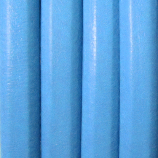 SKY BLUE Regaliz 10 x 6mm Leather Cord / sold by the foot / jewelry leather for bracelets