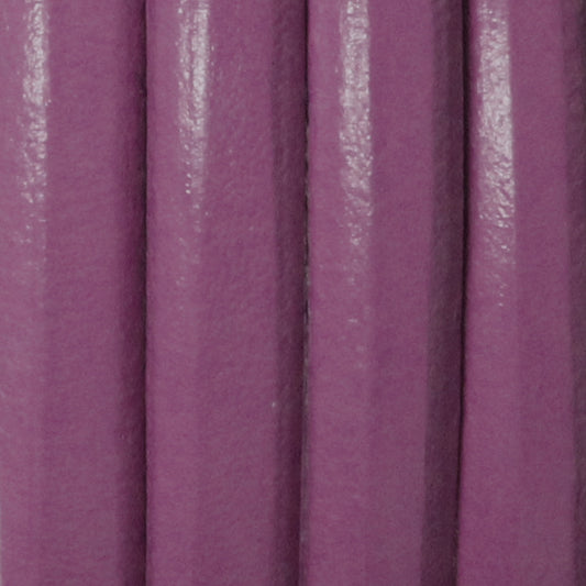 PLUM Regaliz 10 x 6mm Leather Cord / sold by the foot / jewelry leather for bracelets