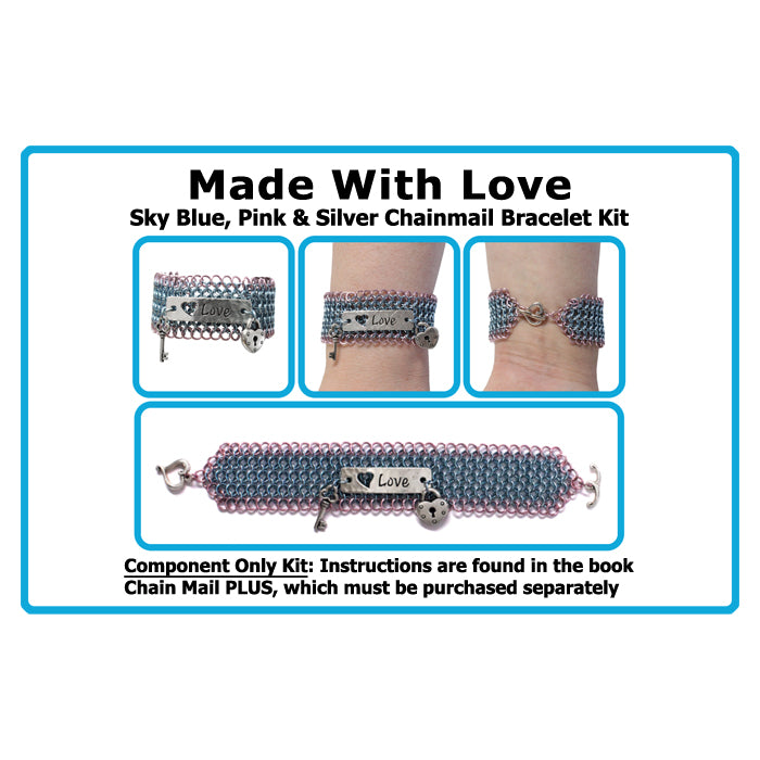 Component Kit for Made With Love Chainmail Bracelet – StravaMax Jewelry Etc