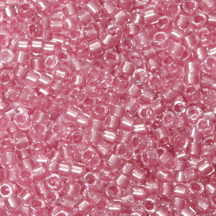 Miyuki Delica Beads, Dyed Opaque Rose