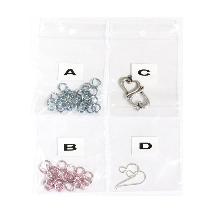 Component Kit for Made With Love Chainmail Earrings