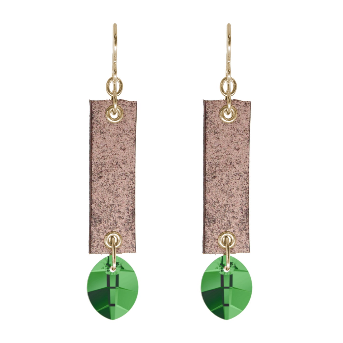 Spring and Summer LC Earrings / 64mm Length / gold filled hook earwires