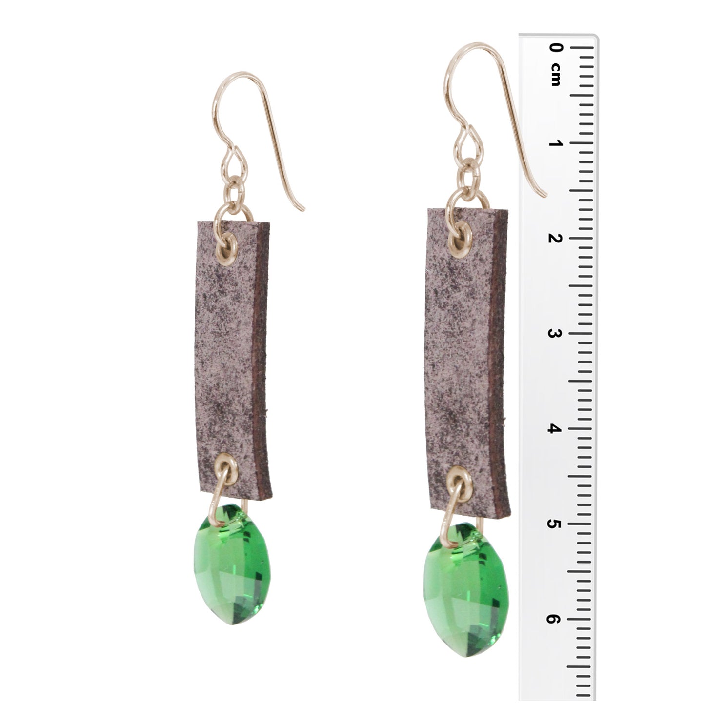 Spring and Summer LC Earrings / 64mm Length / gold filled hook earwires