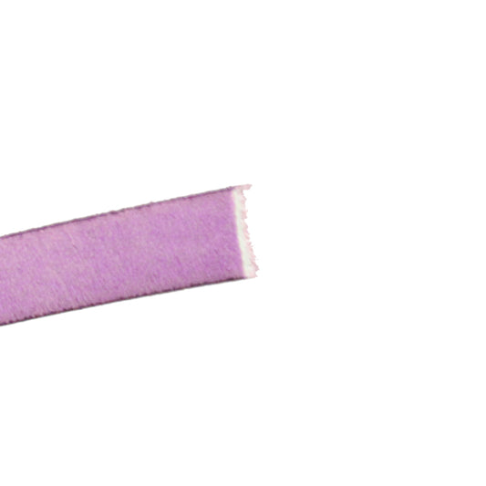 PETUNIA Italian Dolce Flat Leather Strap / sold by the foot / 10 mm wide x 2 mm thick