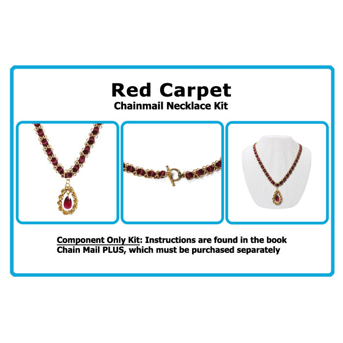 Component Kit for Pink Champagne Chainmail Necklace – StravaMax Jewelry Etc