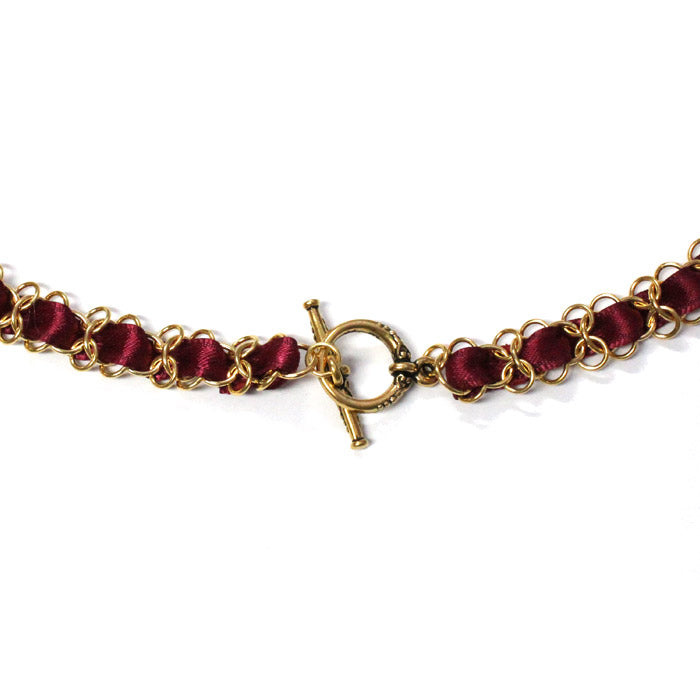 Red Carpet Chainmail Necklace
