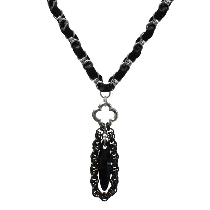 Black Magic Chainmail Necklace