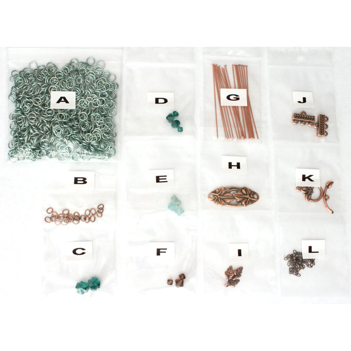 Component Kit for Elven Princess Chainmail Necklace