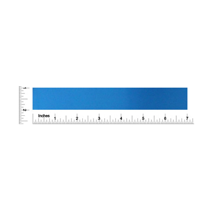 BLUE Anodized Aluminum Bracelet Strip / 7 x 1 Inch / 20 Gauge