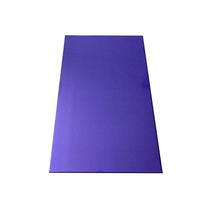 PURPLE Anodized Aluminum Bracelet Strip / 12 x 2 Inch / 20 Gauge