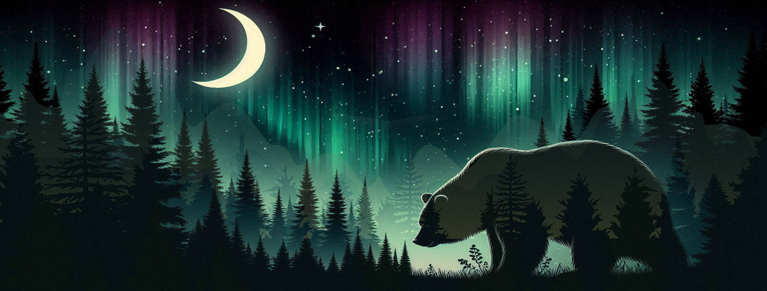 Night Forest Bear