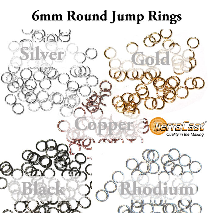 6mm Round Jump Rings