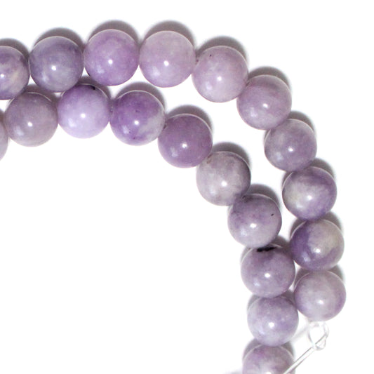 LEPIDOLITE Beads – 8mm Round